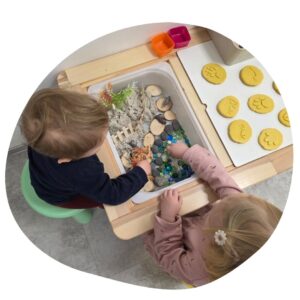 Obr. Laskavé pobyty Sensory play a logohrátky sensory play logopedie laskavé pobyty